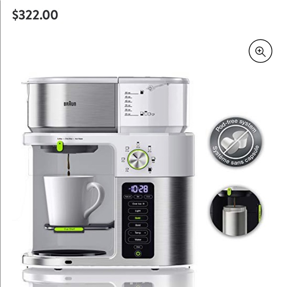 BRAUN MULTIPURPOSE COFFEE MACHINE